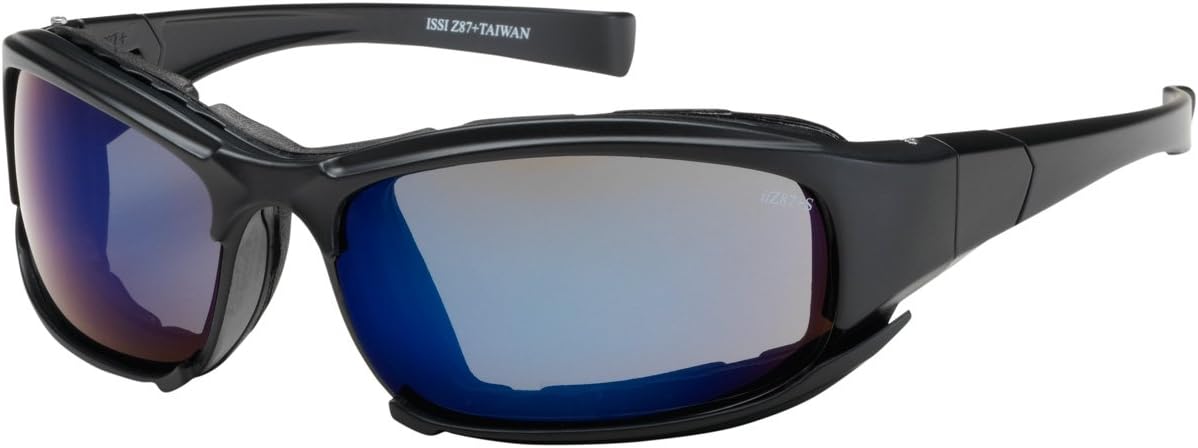 Bouton Cefiro 250-CE-10090 Full Frame Safety Glasses with Black Frame