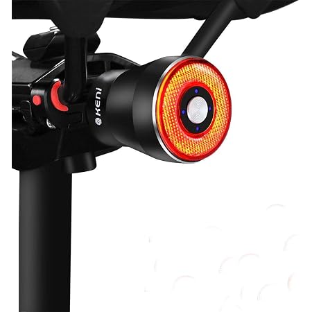 G Keni Smart Rear Bike Tail Light, Auto 