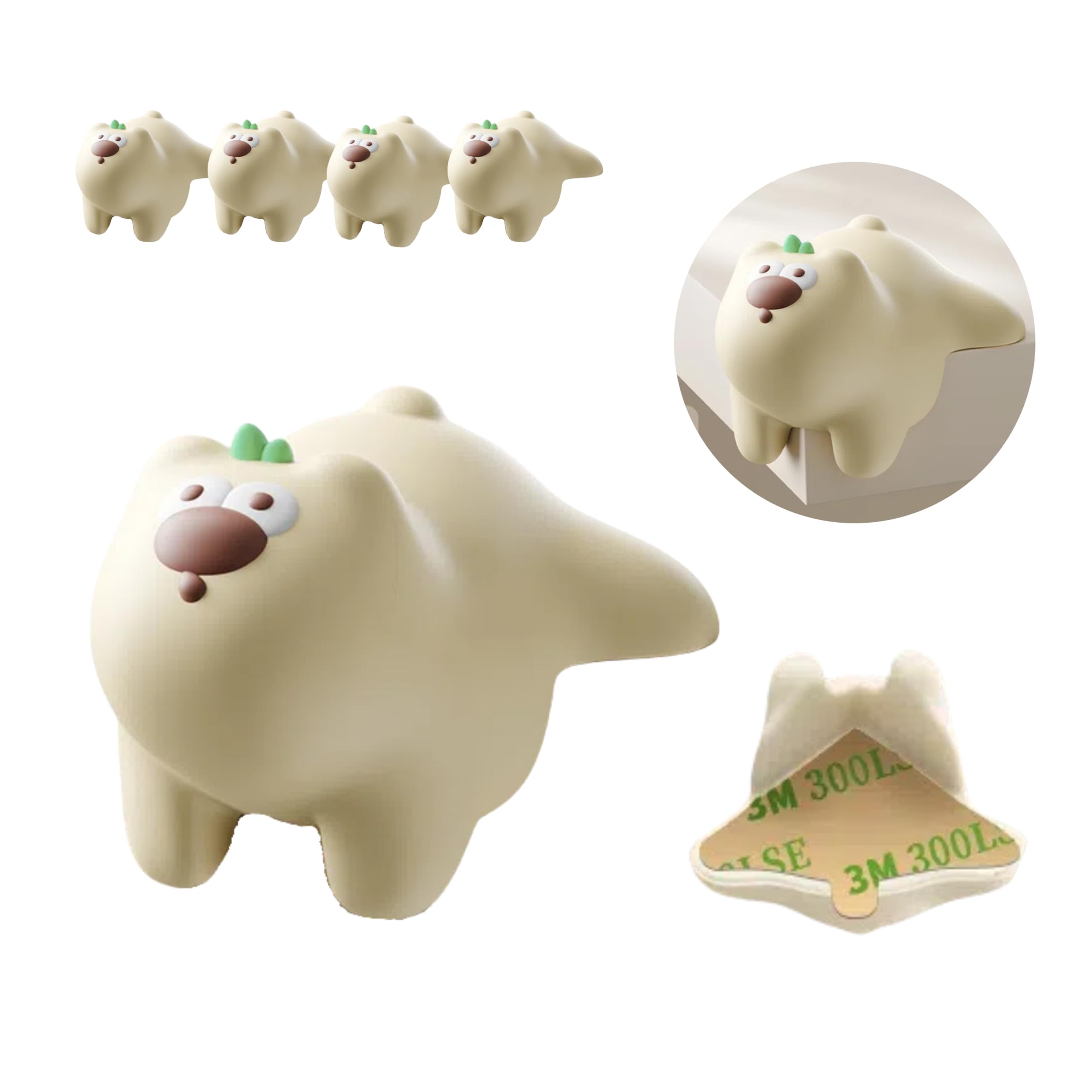 Protection d'angle de table pour bébé et protège-coin meuble adhésif doux