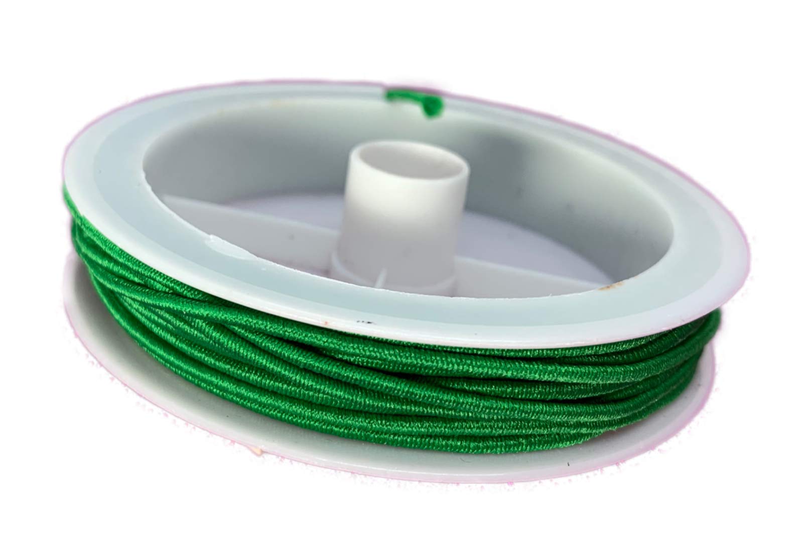 EliteKoopers 1mm Round Nylon Elastic Cord Thread Beading Jewellery String for DIY Crafts Bracelets