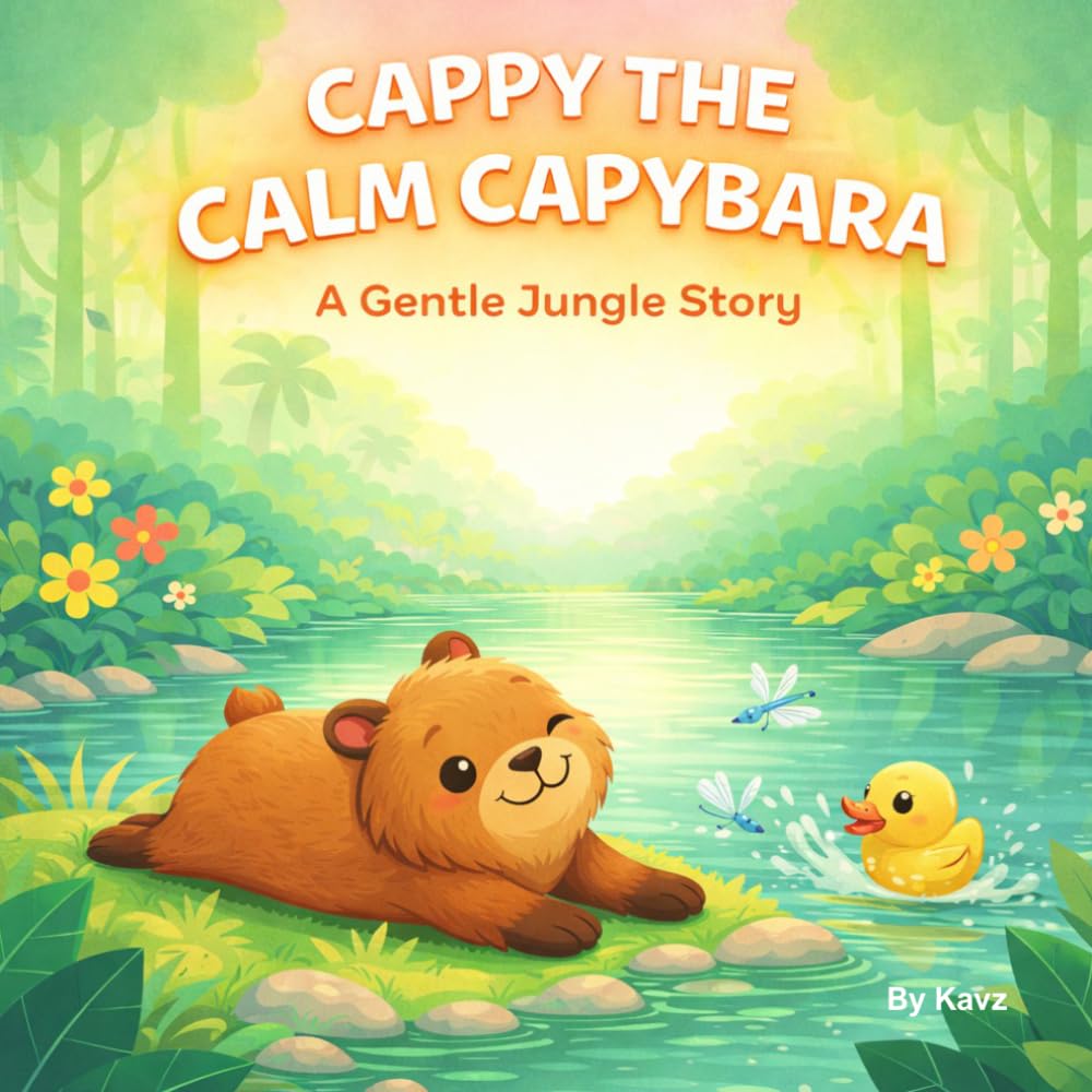 Cappy the Calm Capybara: A Gentle Jungle Story About Calmness, Friendship, and Big Feelings