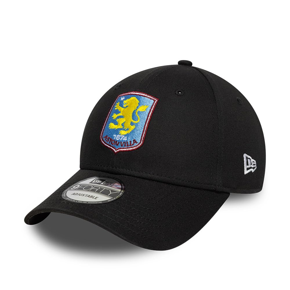 New Era Adult's 9Forty Core Aston Villa Football Club Baseball Cap Hat Black