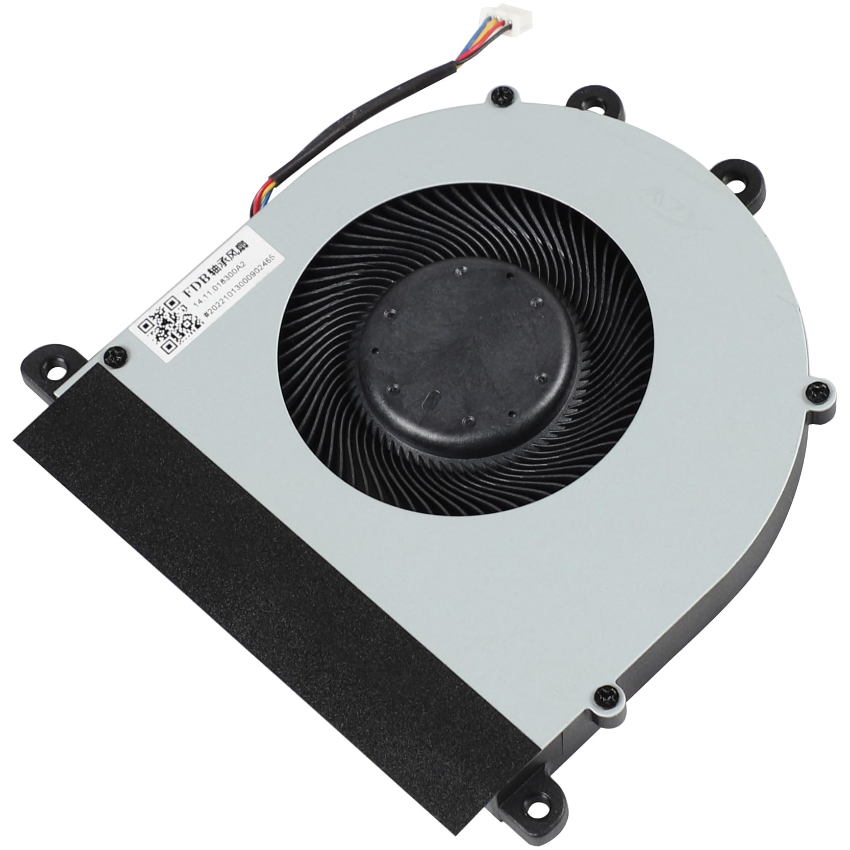 Smtime Ventola di raffreddamento CPU per Beelink SER5 MAX, SER6 Pro, SEi12, modello: 8010 | Ventola di raffreddamento interna di ricambio DC 5V 0.4A 4PIN MX1.25