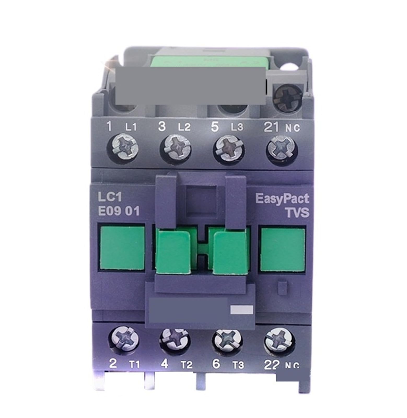 Contacteur AC 9A LC1E0901F5N relais de puissance tripolaire 110V AC