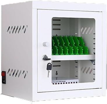 Rechargeable Cellphone Locker Modern Cellphone Charging Station 12slots/20slots/30slots/40slots/50slots/60slots Cellphone Storage Cabinet with Charging Stand,12slots