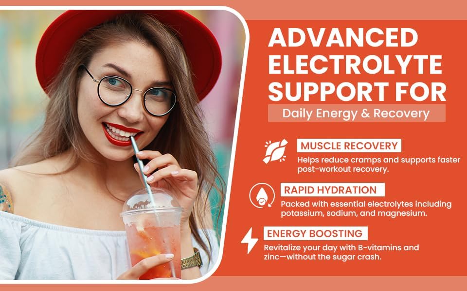 VITALLA-E Daily Electrolyte Powder Drink Mix (Sugar Free) – Fruit Punch, 10.16 oz / 90 Servings – Hydration Powder with 6 Key Electrolytes and Trace Minerals – Keto Friendly, Non-GMO image 4 of 9 B0FFJZ3H54