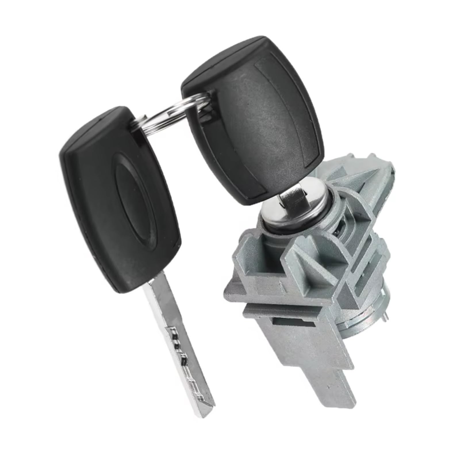 Qaliydfd One Color Ignition Lock Cylinder Compatible With For S-Max 2006-2015 For Ranger 2013-2020 Vehicle Door Lock Assembly Single Key 1552849