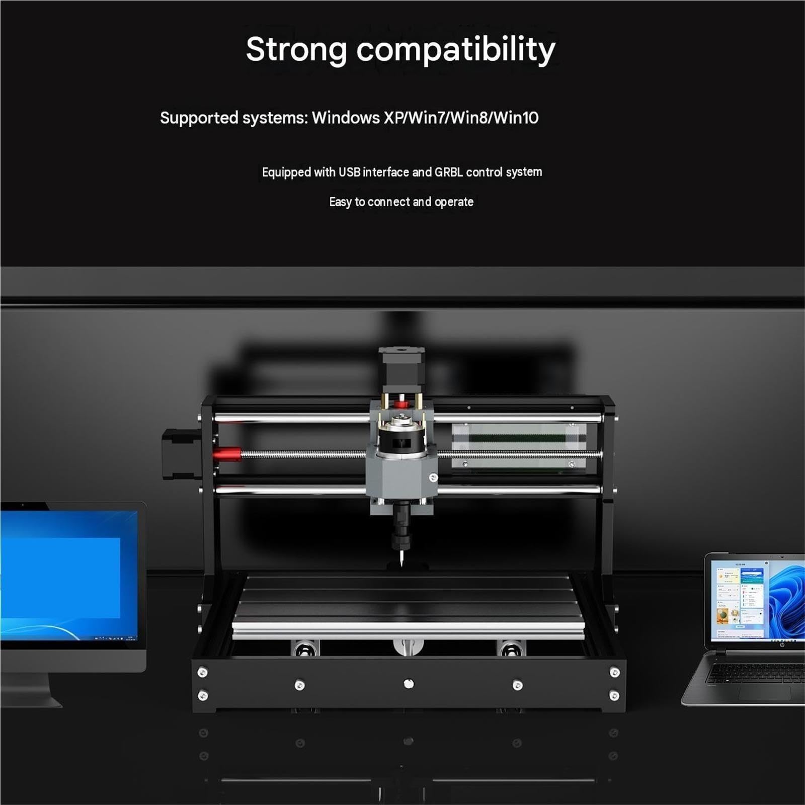 Fraise CNC3018, Petite Gravure Et Découpe CNC De Bureau Portables