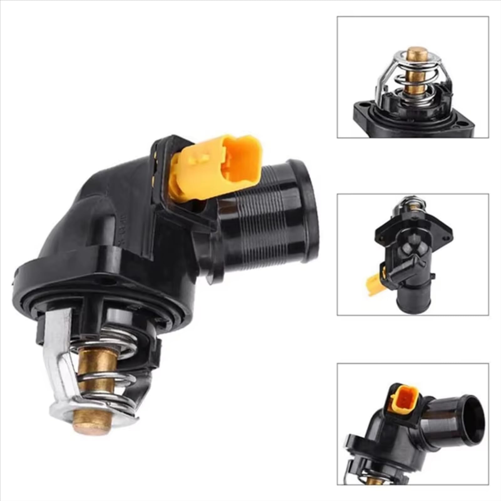 Alloggiamento termostato Liquido di Raffreddamento Motore per Auto, Ricambio 9650926280 1336Z2 Compatibile con Citroen C2 C3