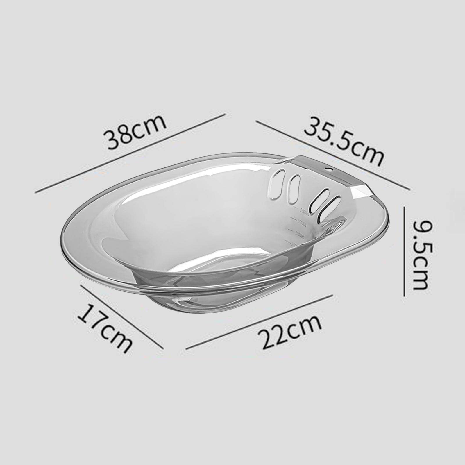 Składana wanna toaletowa 2000 ml, bidet z spłukiwaczem, umywalka biodrowa dla dorosłych, siedzisko parowe, konstrukcja bez przysiadów do większości toalet, niezbędne rozwiązanie higieniczne