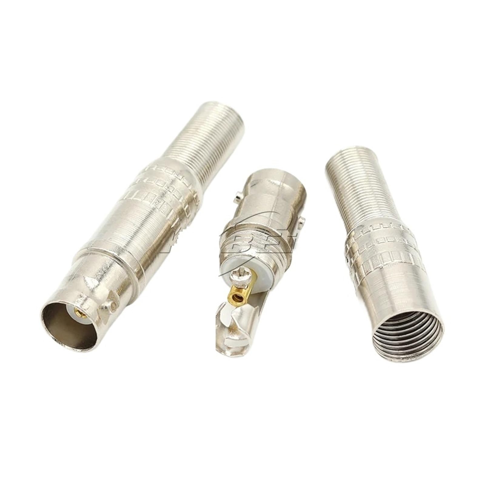 Conector BNC 75-5 ohmios con terminal Q9 hembra sin soldadura para cableado