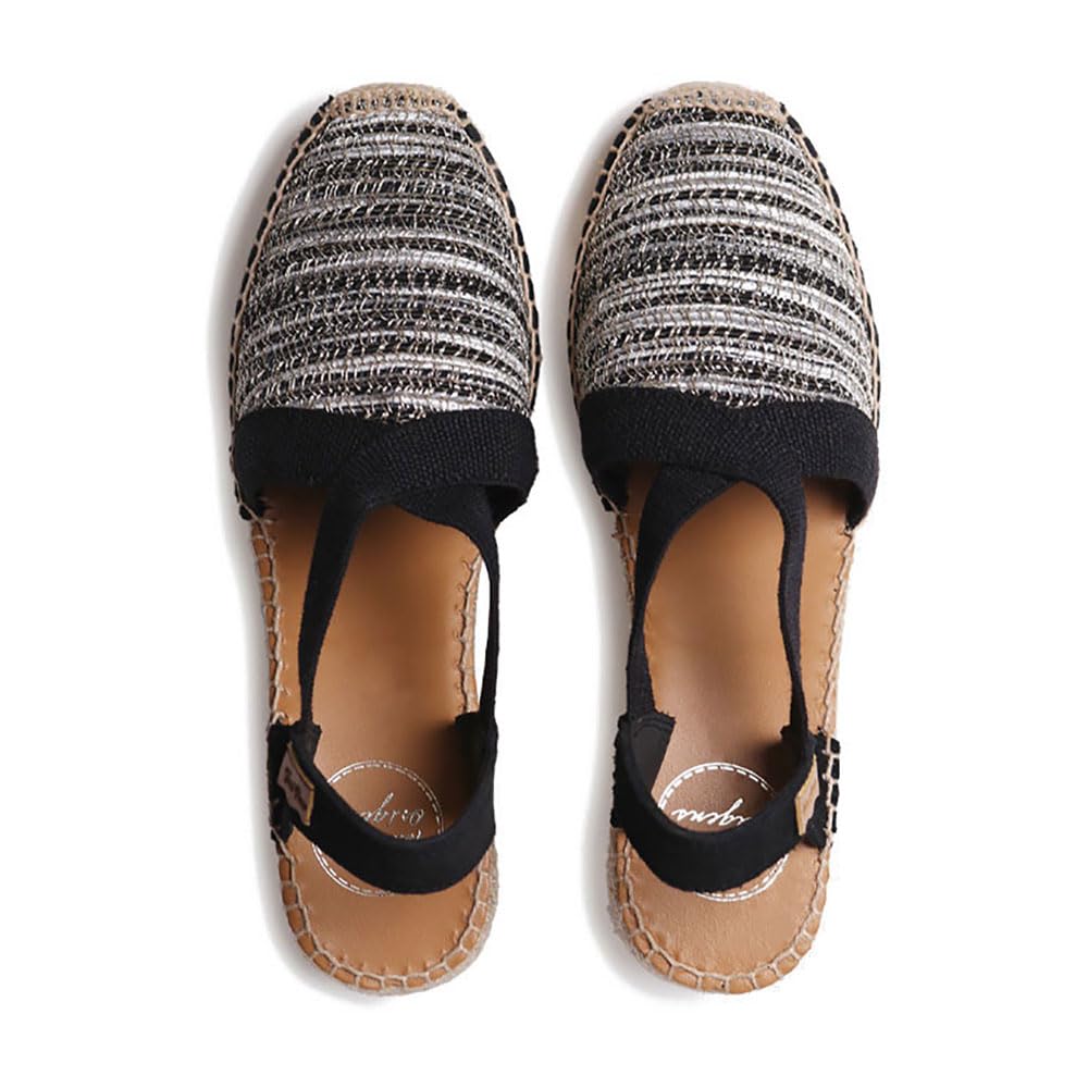 TONI PONS Terra-CL, Espadrillas da donna con zeppa, colore: nero