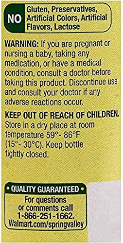 Spring Valley Potassium 99 mg from Potassium Gluconate 595 mg (250 Count)