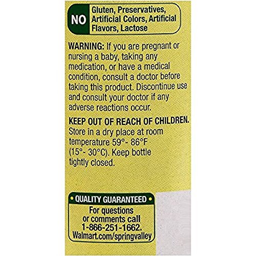 Spring Valley Potassium 99 Mg From Potassium Gluconate 595 Mg (250 Count) #TOP1