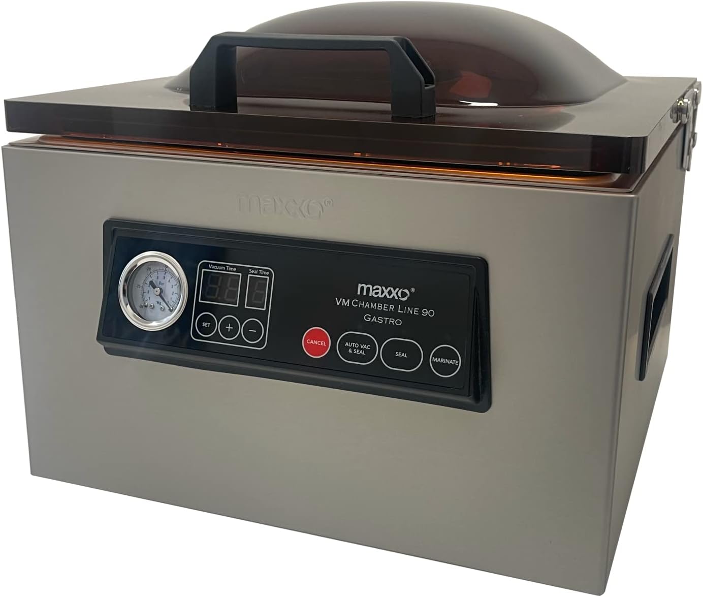 Maxxo Professional Vacuum Sealer Food Vacuum Devices Vacuum Bag/Vacuum Container Set Vacuum Sealer Cans for Vacuum Sealing (Vacuum Sealer VM Compact)