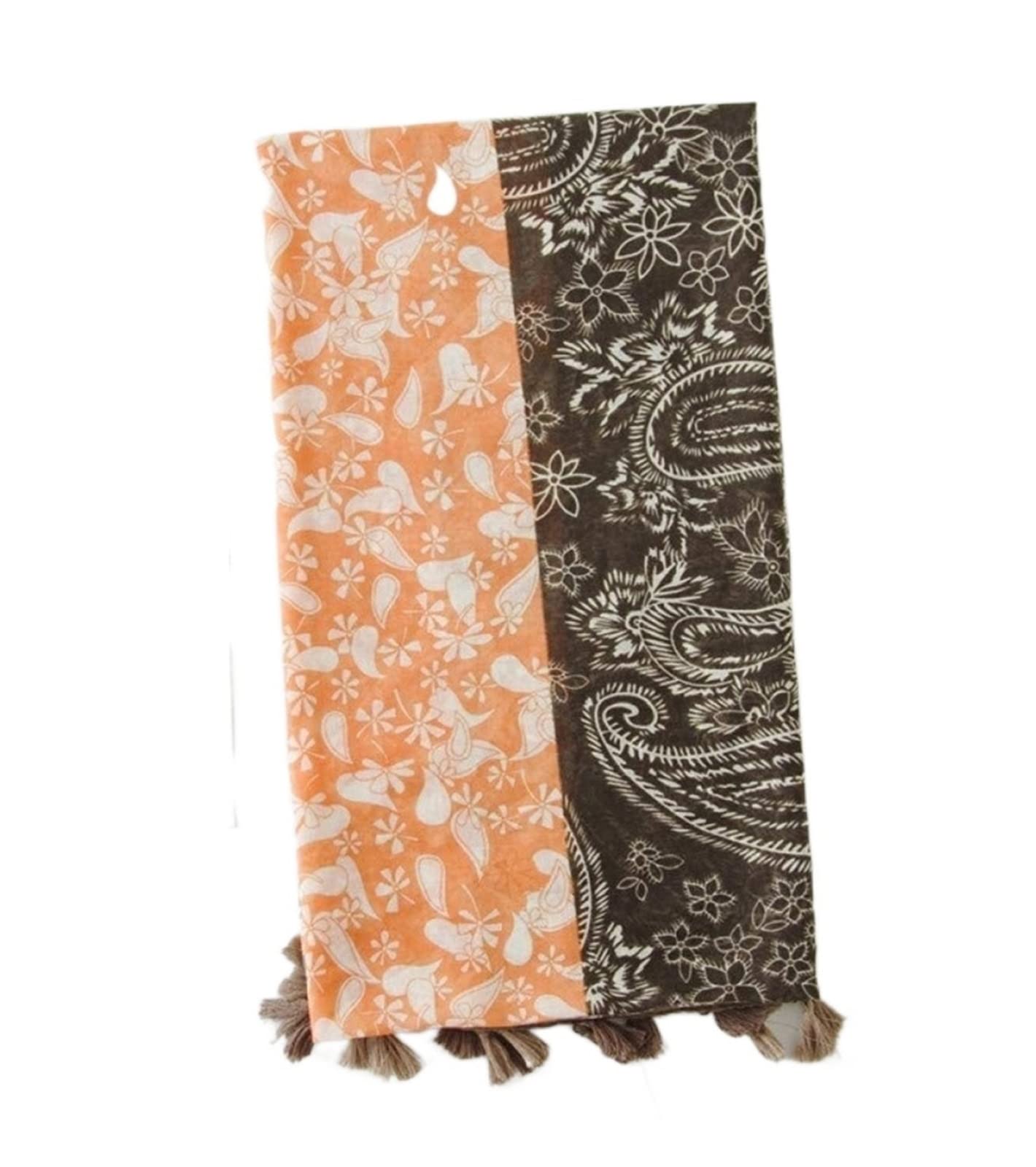 Bufanda Toquilla Bufanda de señora Otoño Invierno moda cálido algodón seda bufandas mujer estampado playa chal Clásica Suave