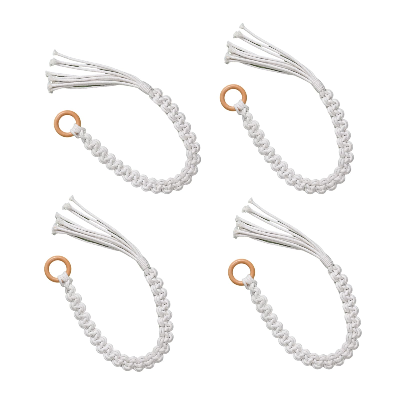 Weave Curtain Tieback Cloud Straps Designing Holder for Creative Enthusiasts and Home Decoration Polyester Curtain Ties