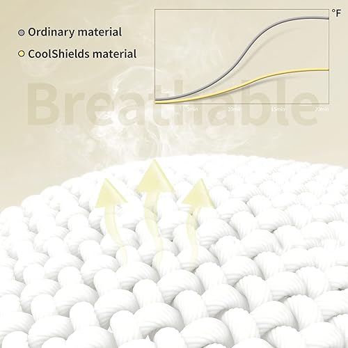 Miniatura 4 de CoolShields Juego de 2 protectores de almohada con cremallera tamaño King, hipoalergénicas e impermeables para un mejor sueño, funda de almohada de