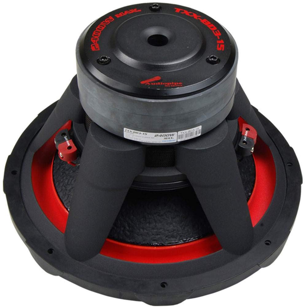 Amazon.co.jp: 2) オーディオパイプTXX-BD3-15 15インチ 4800Wカー