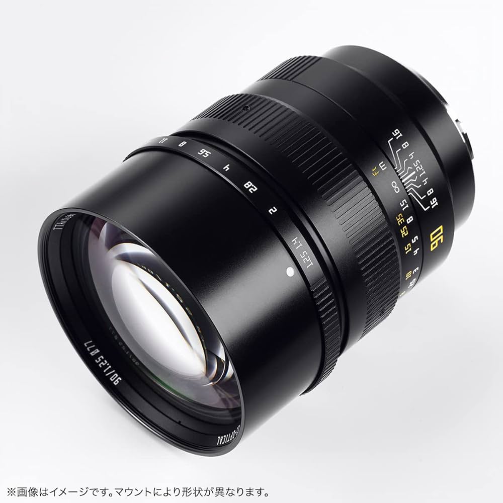 キャノンRFマウント　銘匠光学 TTArtisan 90mm Amazon.co.jp: TTArtisan 90mm f/1.25 RFマウント EOS-R