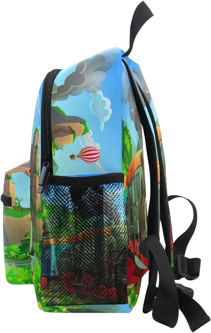 CPYang Kids Backpack Funny Train School Bag Kindergarten Toddler