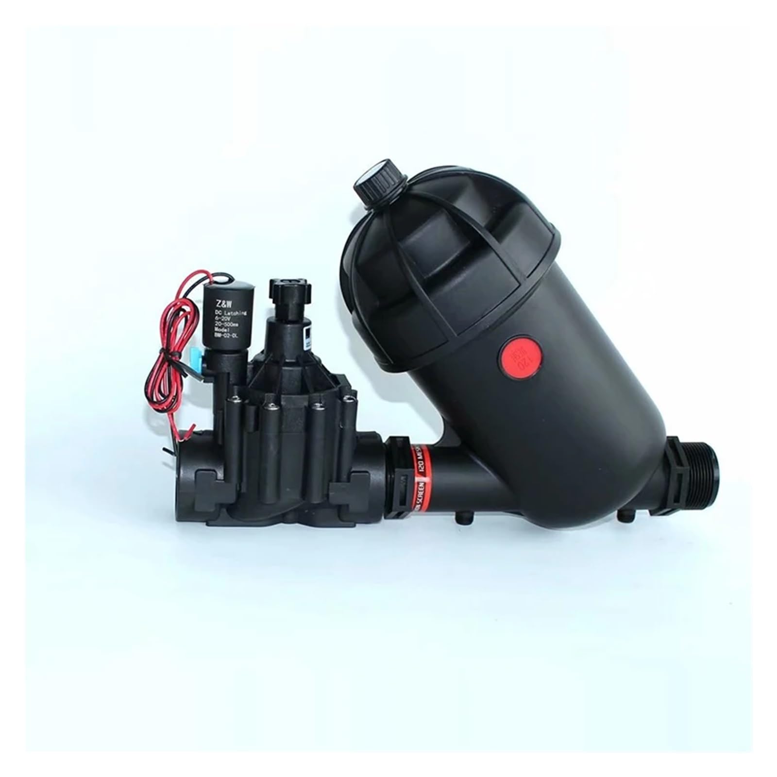 Huuoqiwy 110Vac-Normally Closed 1-1/4" 1-1/5" Inch Normally Closed Irrigation Pressure 220Vac 24Vac 12Vdc 24Vdc Agricultural Irrigation(,1.25 Inch)