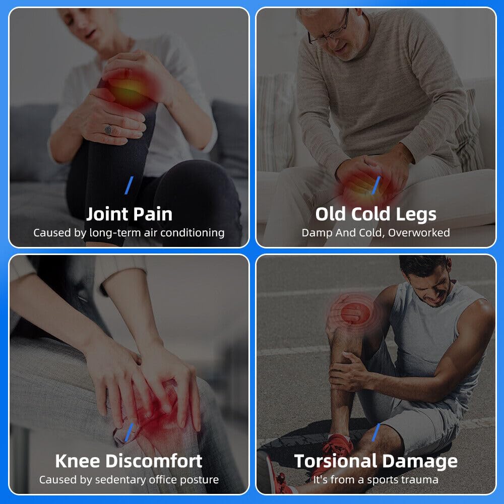 Raihorn Battery -run knee massage Raihorn Battery -run knee massage