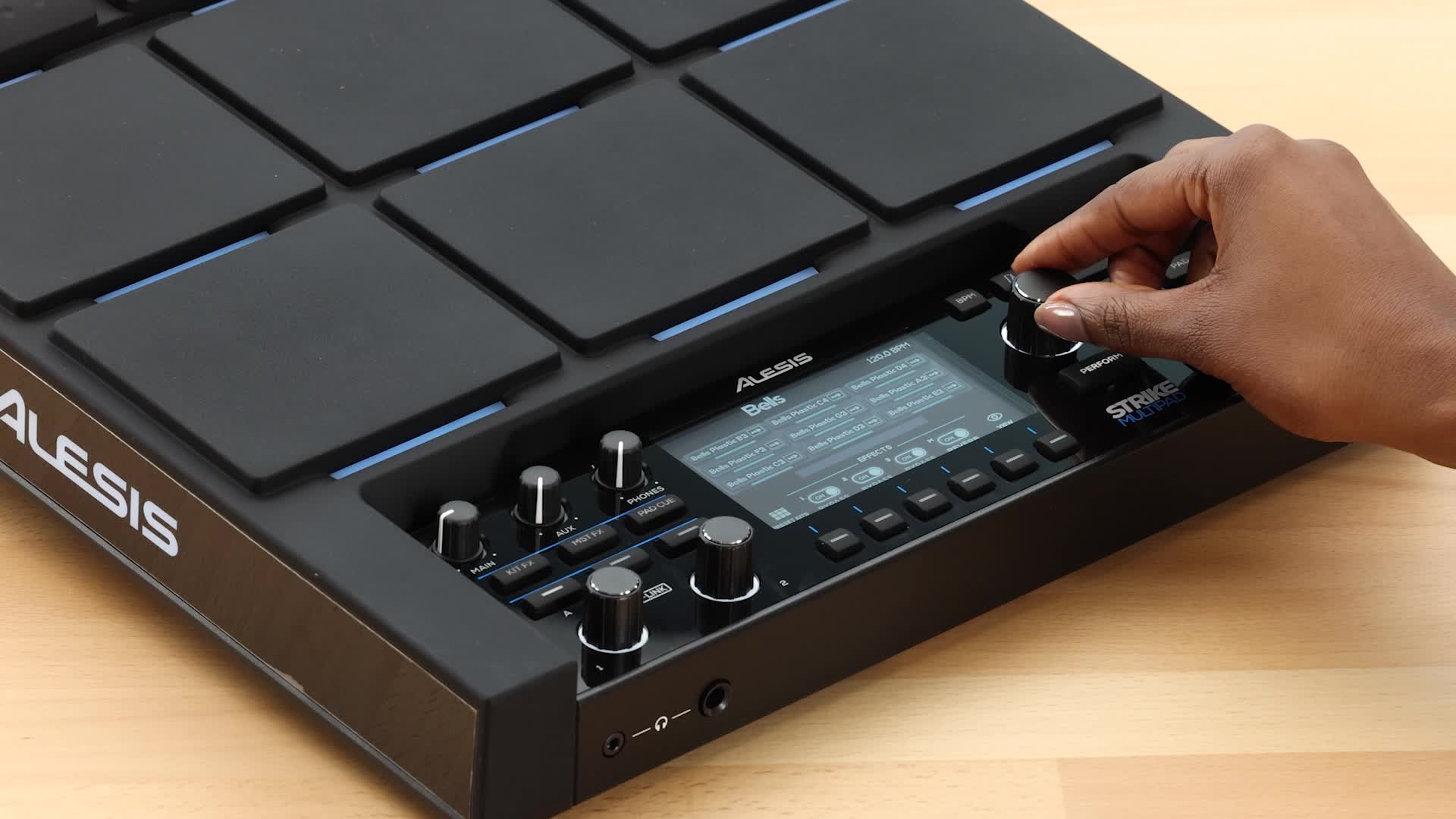 Alesis Strike Multipad - 9-Trigger Percussion Pad with RGB
