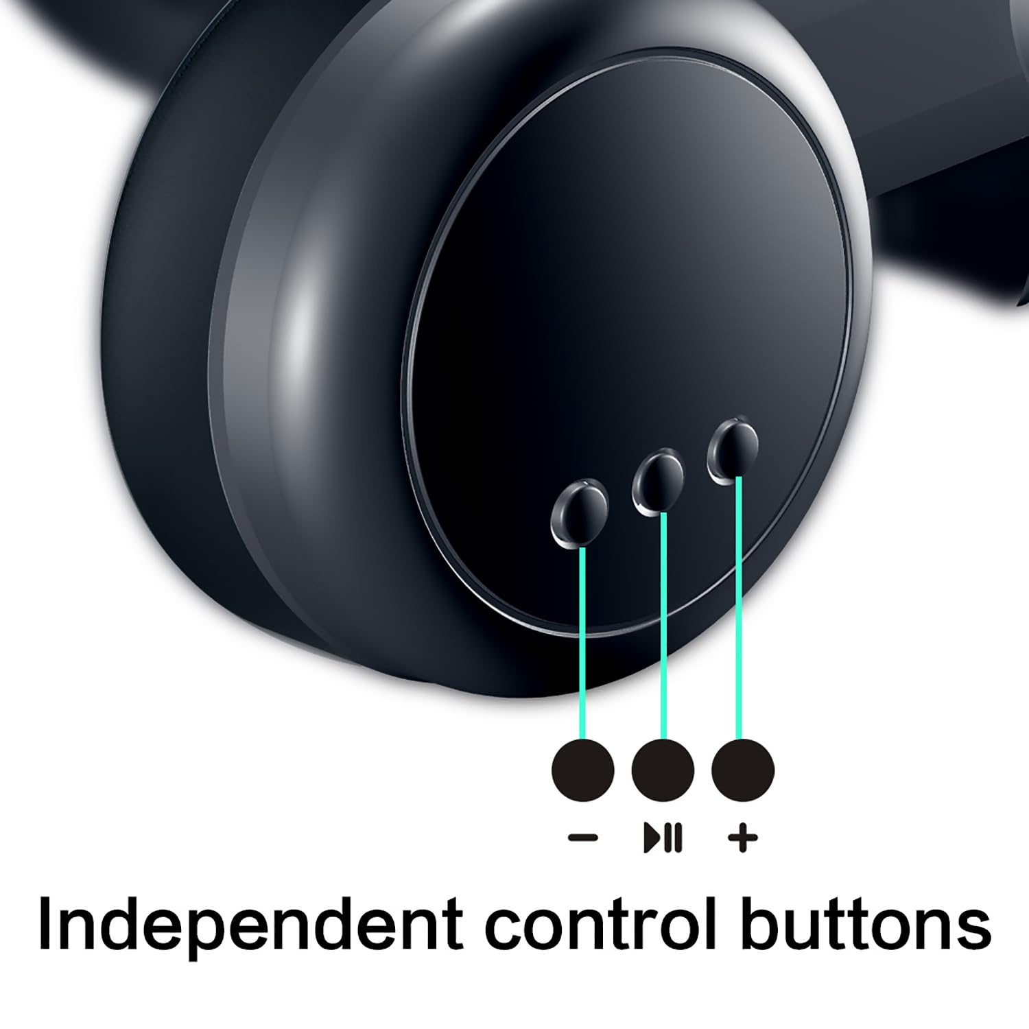 Occhiali 3D VR per smartphone con cuffie, cuffie per realtà virtuale, lenti HD anti-luce blu, IPD e messa a fuoco regolabili, compatibili con iPhone e Android (5-7"), cuffie VR per film e giochi (con)