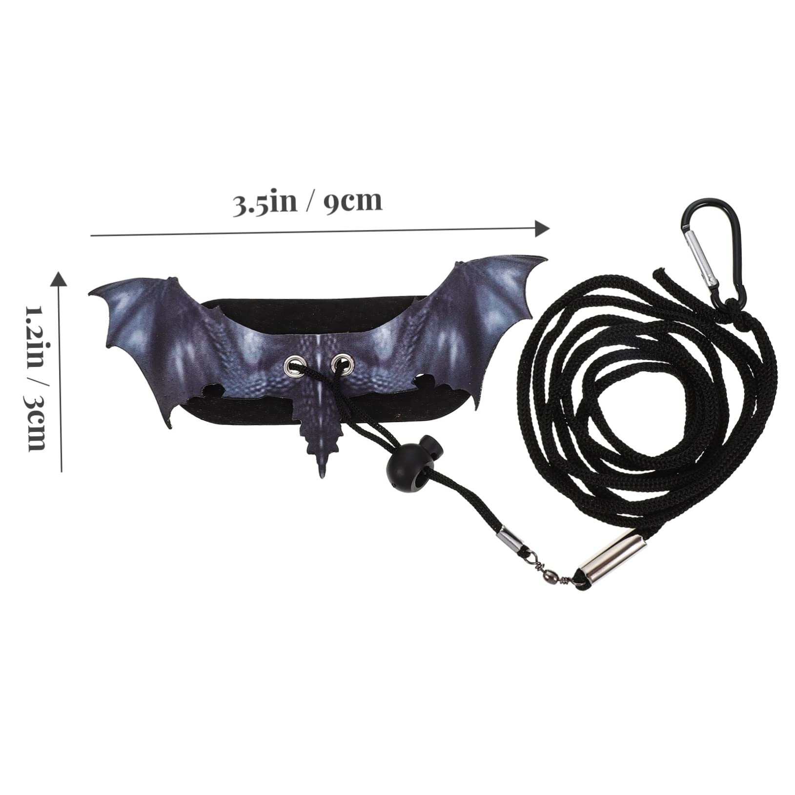BESPORTBLE 5sets Guinzaglio e Pettorina Per Rettili Stile Creativo Forma Di Pipistrello Leggero Per Lucertole Gecko e Criceti Accessorio Pratico Per Passeggiate e Addestramento