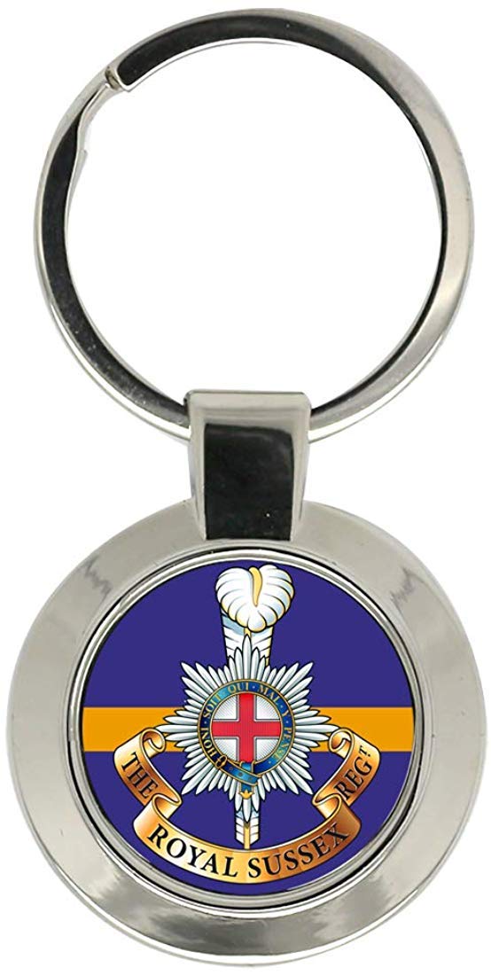 Royal Sussex Regiment, British Army Key Ring