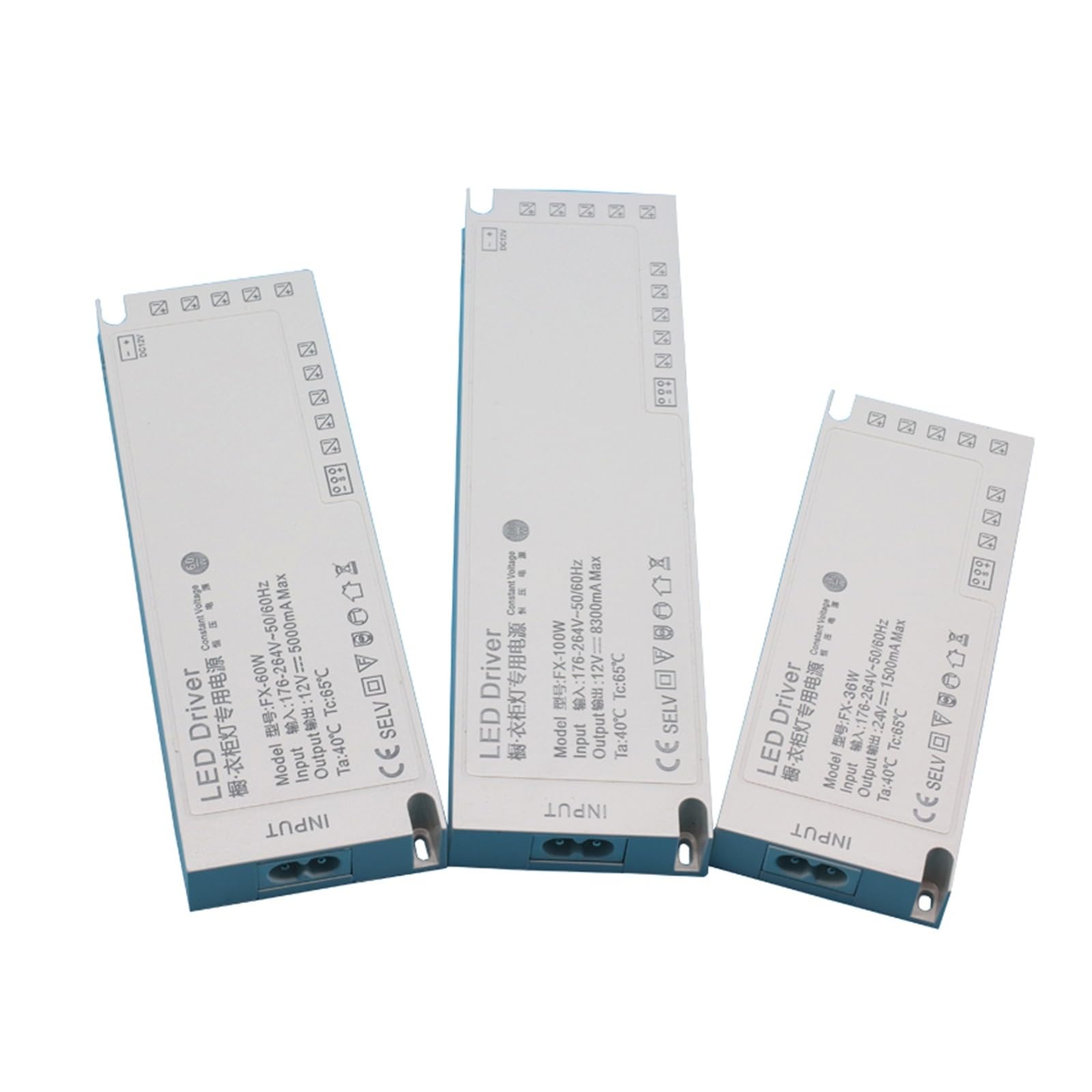 Alimentatore per illuminazione mobili | Uscita: 24V/12V; Caratteristiche: Ultra-sottile/Controllo a sensore(12V 8.3A 100W)
