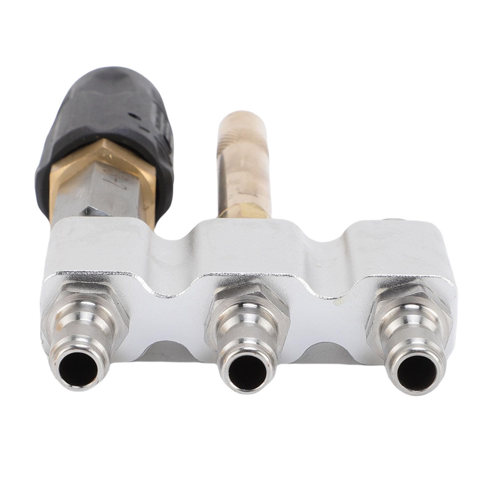Ugello a Spirale M5 Punta a Lunga Portata Regolabile Efficiente per Idropulitrici 3-7GPM per Detergenti Professionali Acciaio Inossidabile e Ottone Adatti per 1000-6000PSI