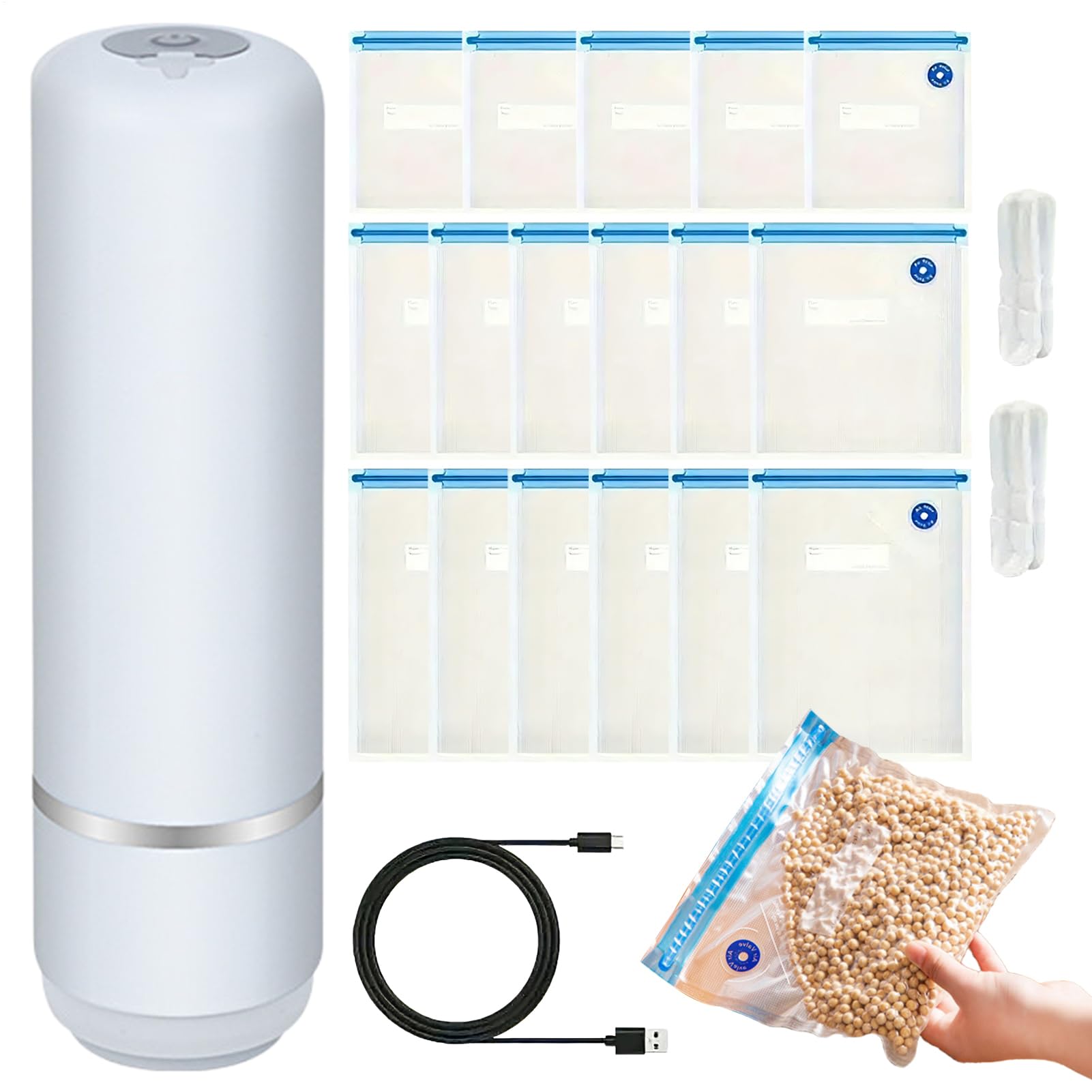 Conservateur alimentaire sous vide compact pour sauver vos restes et protéger vos produits frais