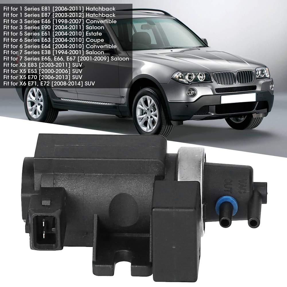 Turbo Boost turbocompresor convertidor de presi¨®n solenoide v¨¢lvula EGR 7796634 accesorio apto para 1 3 5 6 7 serie X3 X5 X6