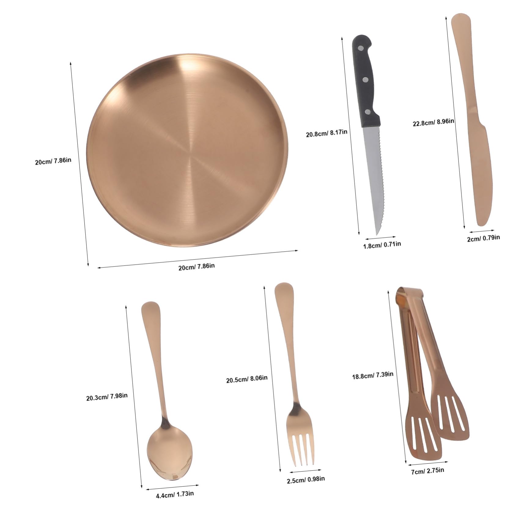 MAGICLULU Kit Utensili Campeggio Acciaio Inox Posate Viaggio Riutilizzabili Con Custodia Utensili Campeggio Pieghevoli Acciaio Inox
