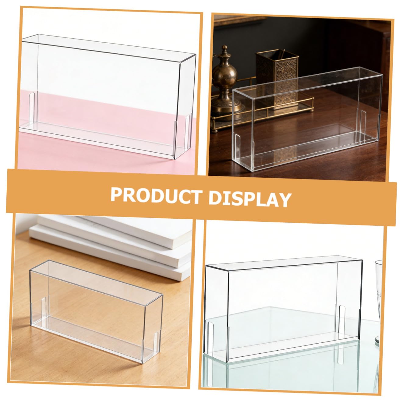 Caja Transparente de Acrílico para Consola de Juegos, Protección Antipolvo Resistente y Diseño Transparente Adecuado para Exhibir Mesa de Juego