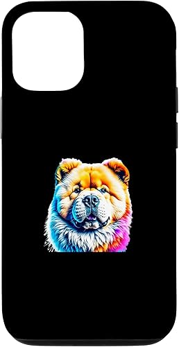 Miniatura 4 de iPhone 12 mini Chow Chow Pop Art I Dog Lover I Splash Art Chow Chow Case