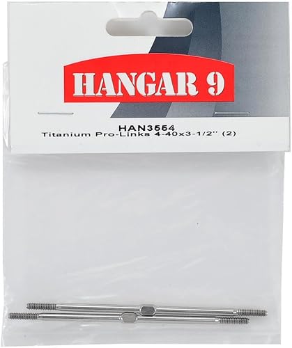 Miniatura 2 de Hangar 9 Titanium Pro-Links 4-40x3-1/2 2 HAN3554 Hardware & Linkages Avión