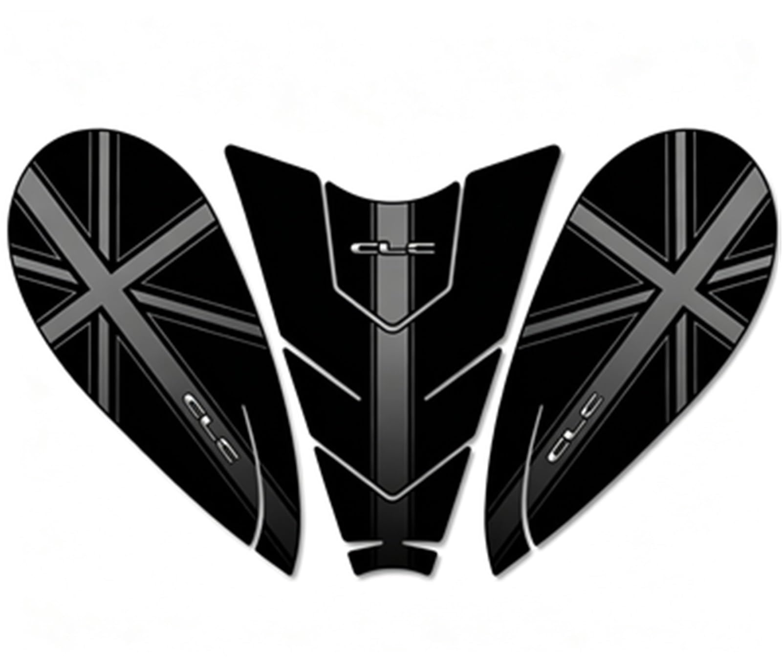 Motorcycle Tank Pad Protector Leather Frosting Sticker Decals Accessoriesr for CFMOTO CLC250 2024 Tank Sticker(Color4)