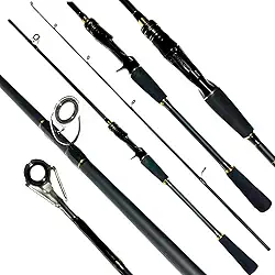 VARA PARA CARRETILHA ALTO MAR MIX CARBONO 6'6" (1,98M) 8-28LB - 2 PARTES