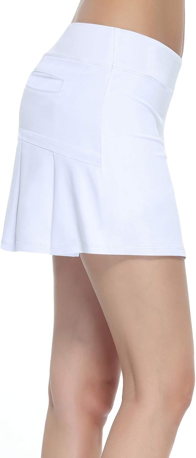 HonourSex Frauen Golf Röcke mit Taschen Tennisröcke mit Shorts Skorts ...