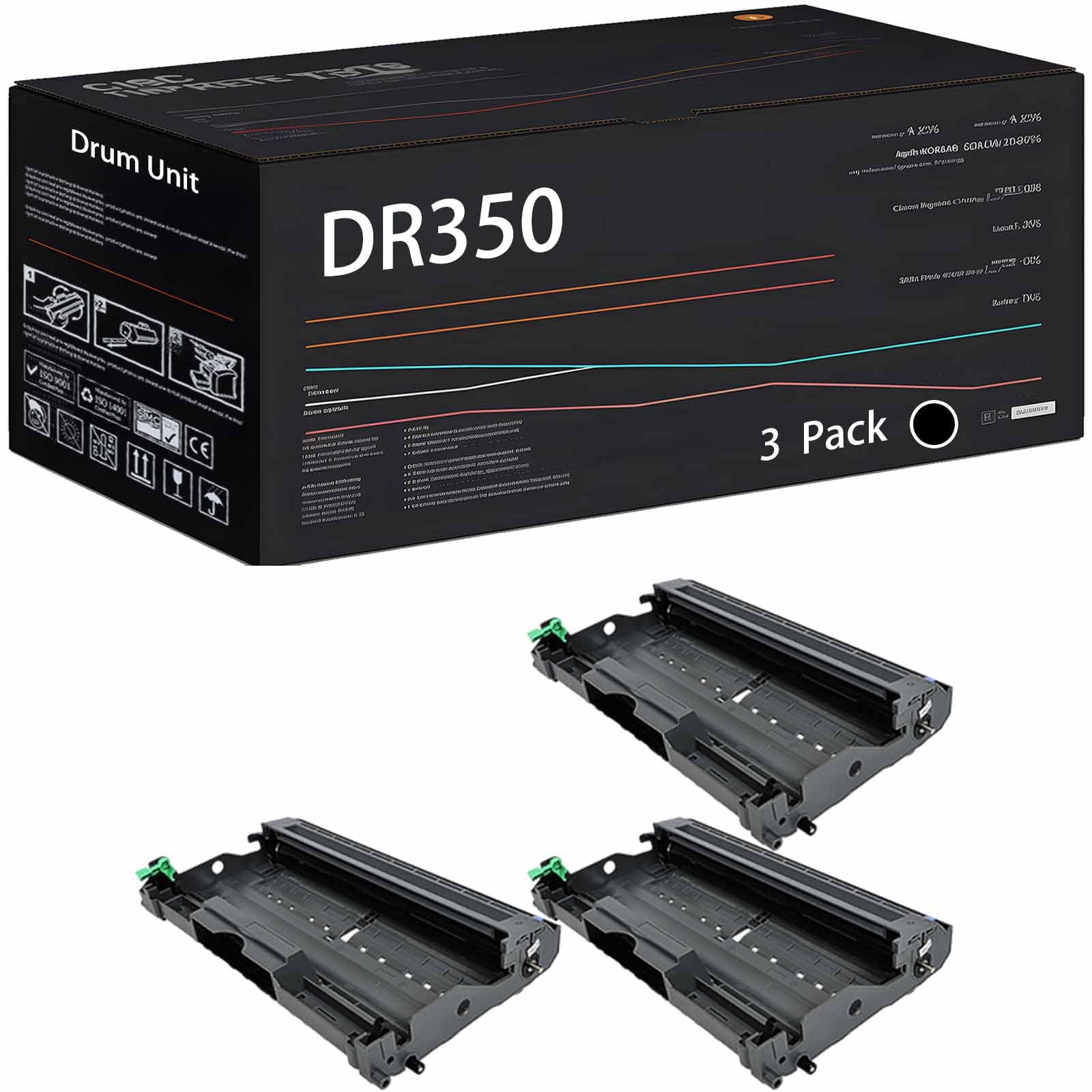 BATTERIA ORIGINALE NUOVA BROTHER DR350 DR-350 MFC 7220 7225N - Foto 8