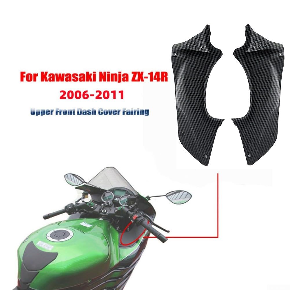 for KAWASAKI ZX14 (06 11) için Mat Kaplamalı Üst Gösterge Paneli