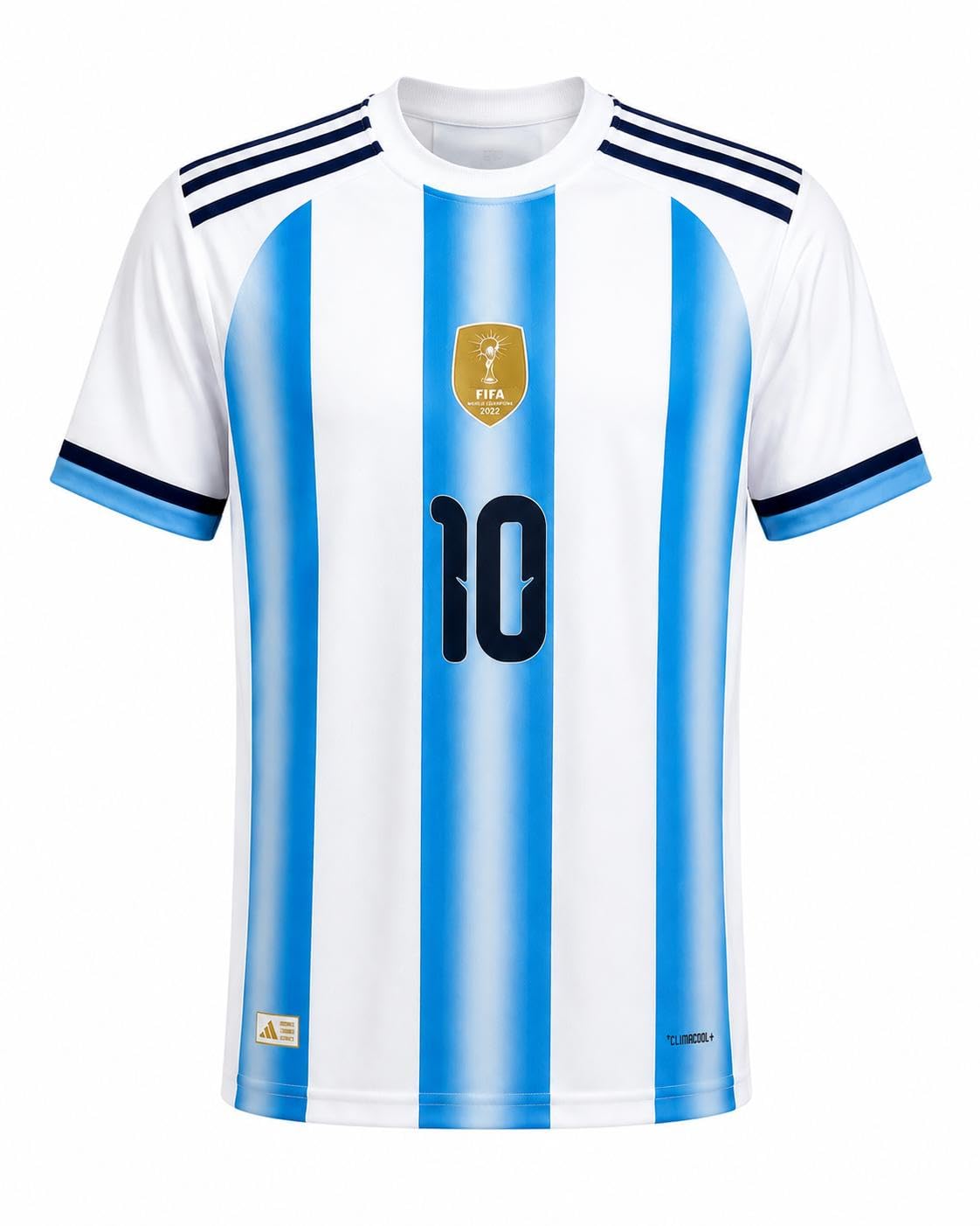Argentina Football Fan Jersey for Men, M Blue | Breathable, Polyester, Sports T-Shirt-picture-22