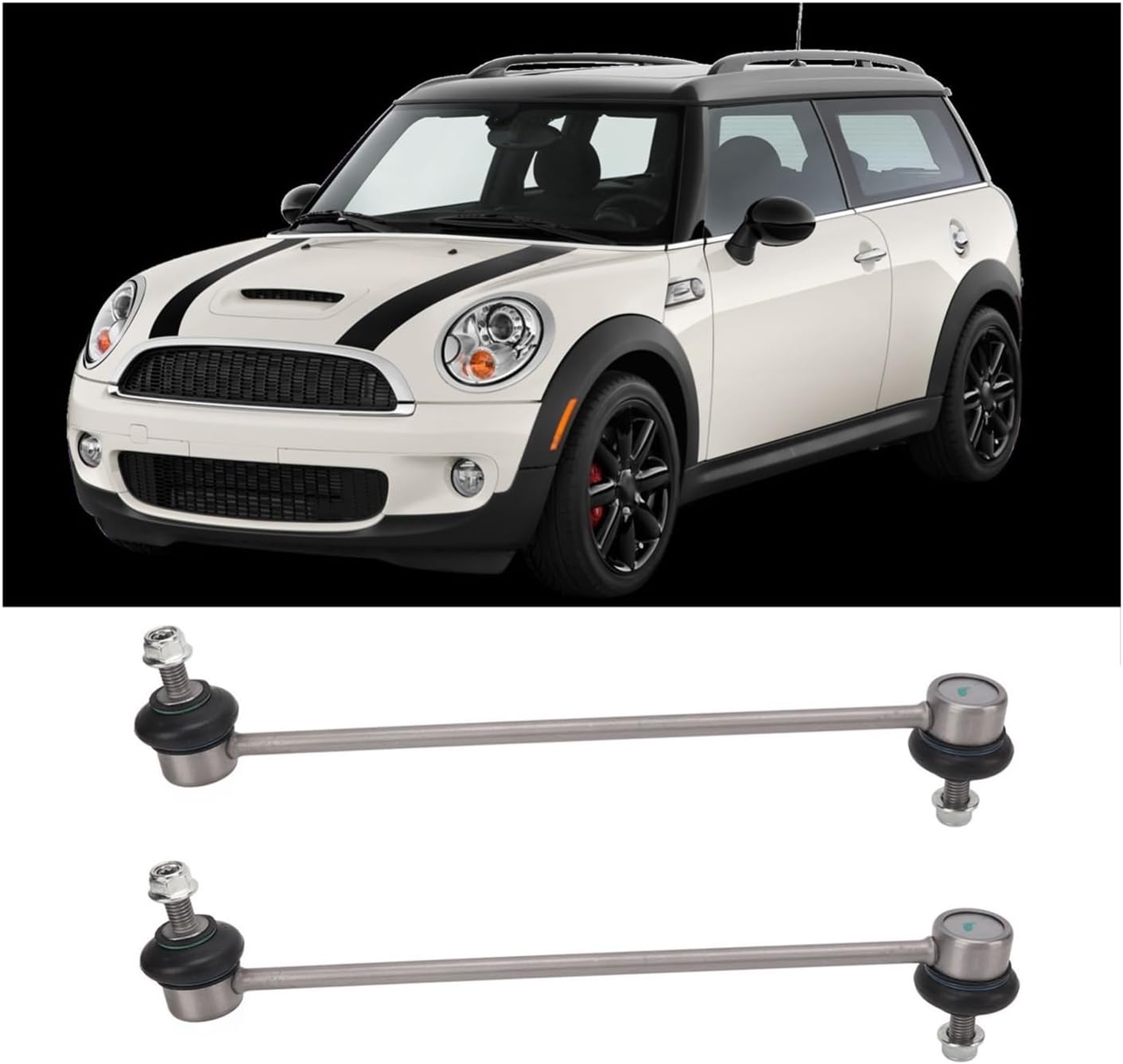 1 Pair Front Suspension Stabilizer Bar Link 31356759537 - Sway Bar Link, Replacement Compatible With Cooper 2002-2015 - Car Suspension Part