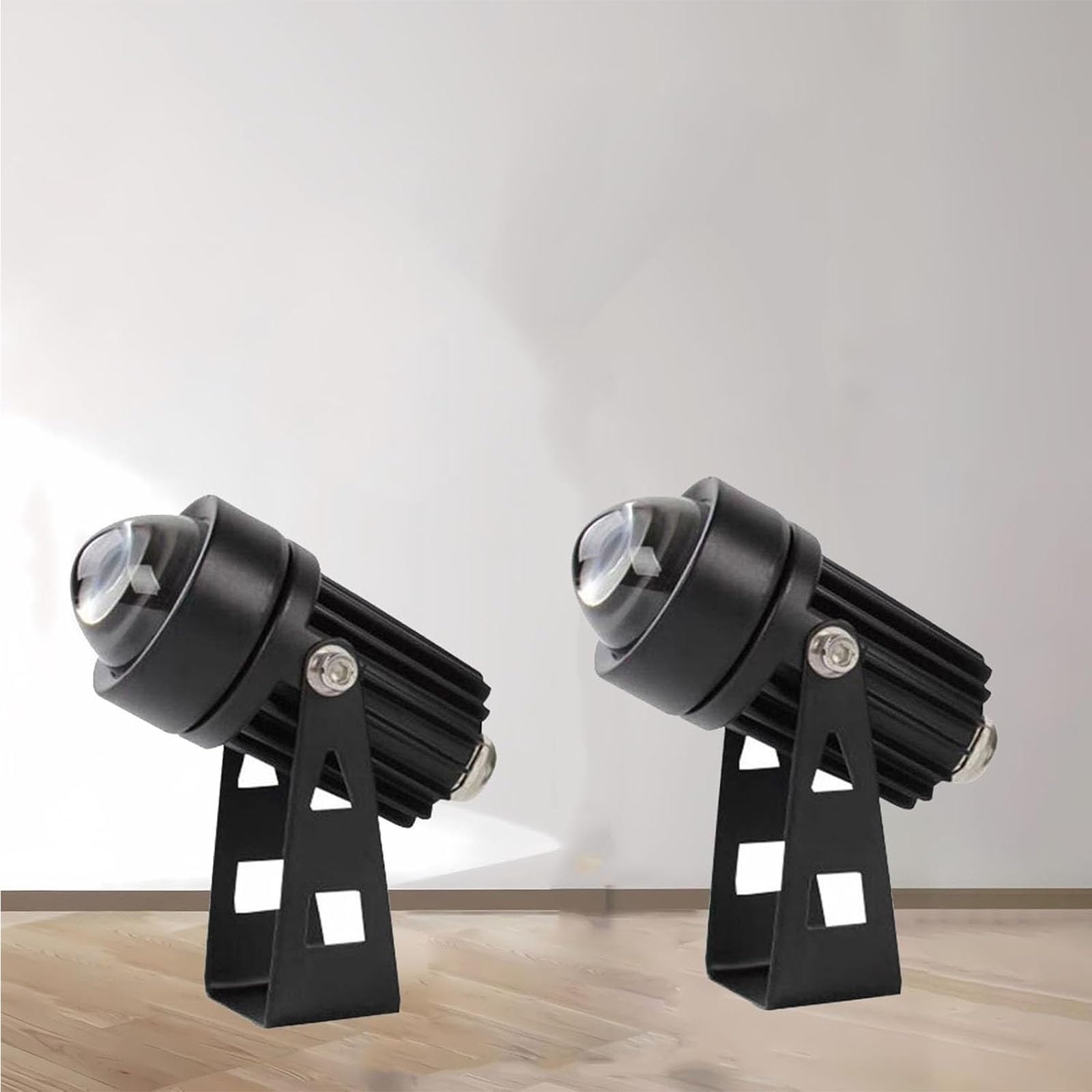 Éclairage de paysage étanche IP65 lot de 2 spots LED pour sécuriser la cour