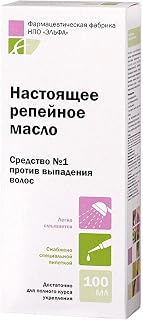 Natural burdock OIL agains hair loss 100ml Elfa Pharm (Rus) 203
