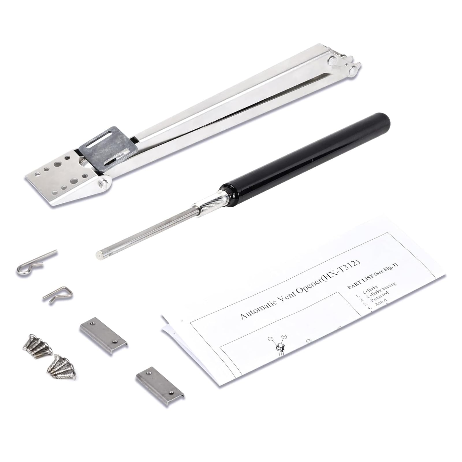 Ouverture Automatique pour Serre, Ouvre-fenêtre à la chaleur Pour serre et abri de jardin Ouverture et Fermeture par contrôle de la température Automatique Force de Levage 7 kg