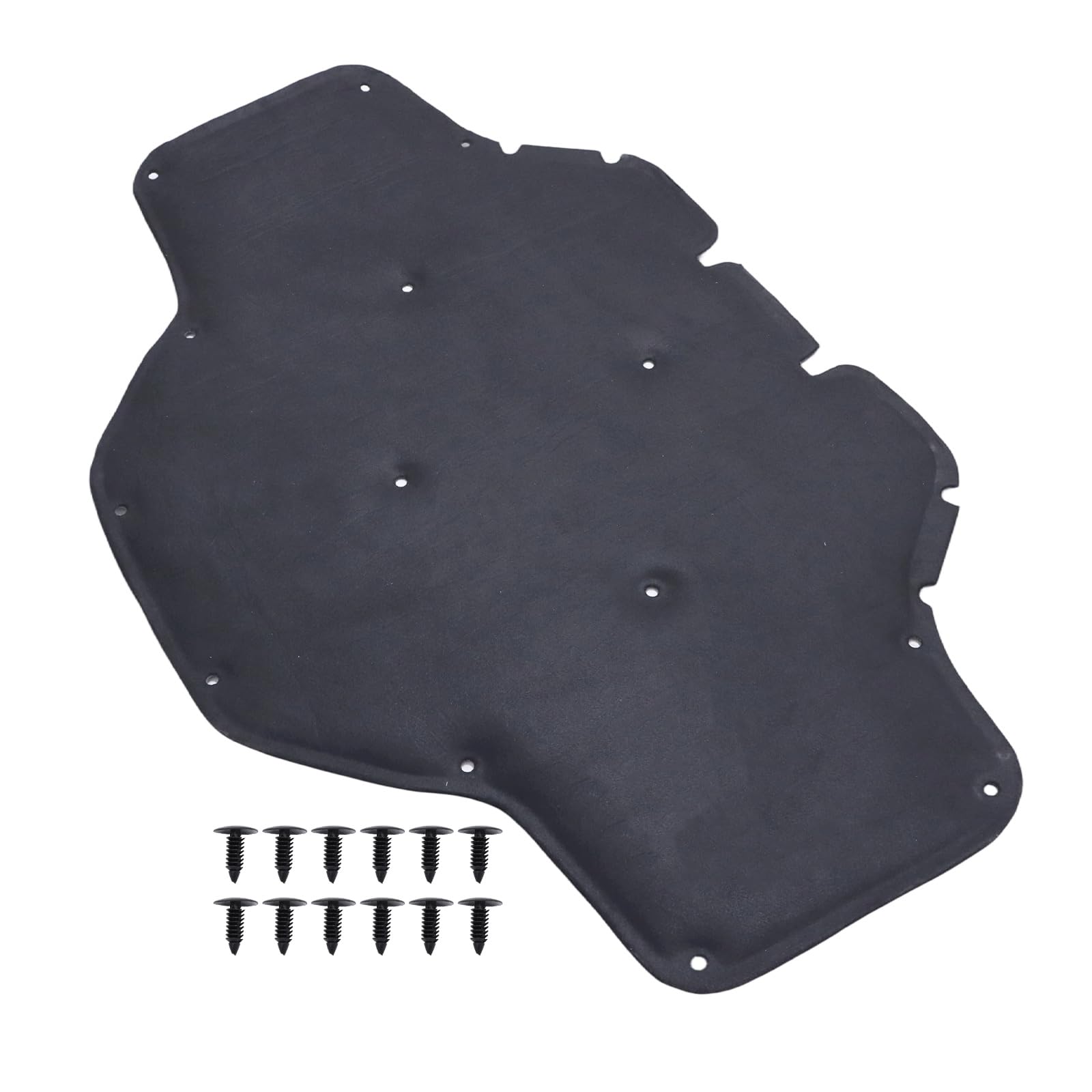 Motorhaubendämmung Dämmmatte Dämmung mit Clips Kompatibel mit BMW X3 G01 F97 2017-2025 X4 G02 2018-2025 51487395564